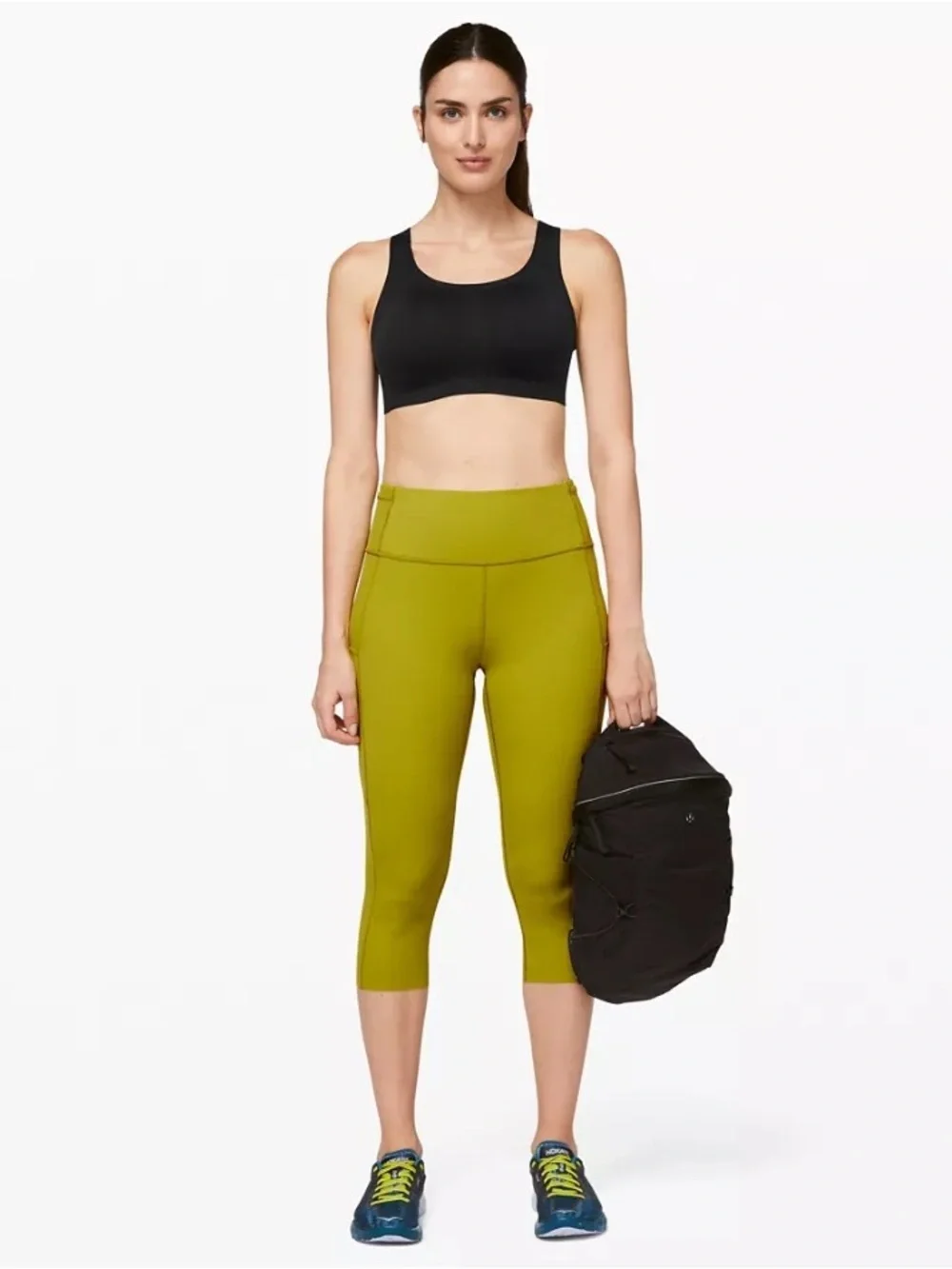 lululemon athletica Black Enlite Running Bra 36 B